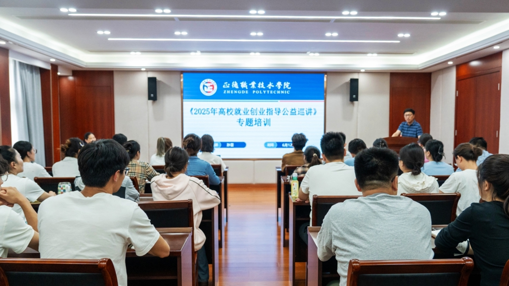 成人抖音
举办“2025年高校就业创业指导公益巡讲——职业生涯规划大赛指导”专题培训